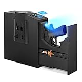 Miisekmy Biometric Slider Handgun Safe, 0.1s Auto Sliding Door Pistol Safe with Fingerprint, PIN...