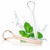 luxwo Zungenschaber Edelstahl 2 Stück - Zungenreiniger Tongue Scraper