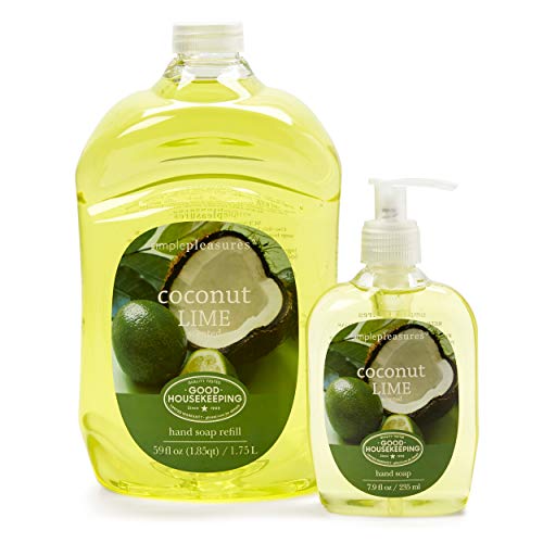Coconut Lime Simple Pleasures Lemon Verbena Hand Soap Simple