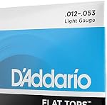 D'Addario EFT16 Flat Tops Acoustic Guitar Strings - Light 12-53