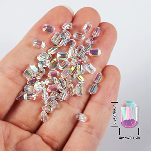 New Green Sugar Nail Drill Octagonals Ice Penetrating Resin Flat Bottom Paste Drill 50 Nail Color Drills Nail Strip Tape (B, One Size) #TOP6