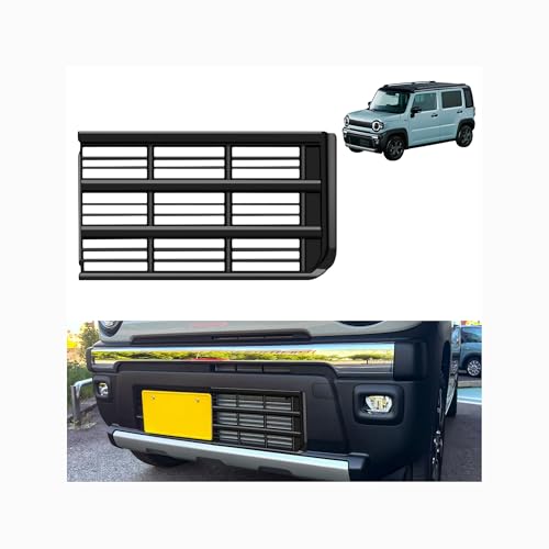 DodoxDIY 適用新型ハスラー カスタムパーツ アクセサリーフロントグリルガーニッシュグリルアッパーロアカバー MR52S MR92S専用 タフワイルド以外対応