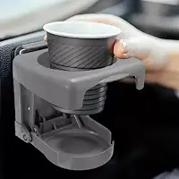 Suporte de Porta Copos Universal Regulável para Carros, Compatível com Copos, Latas e Térmicos, Cor Sortida