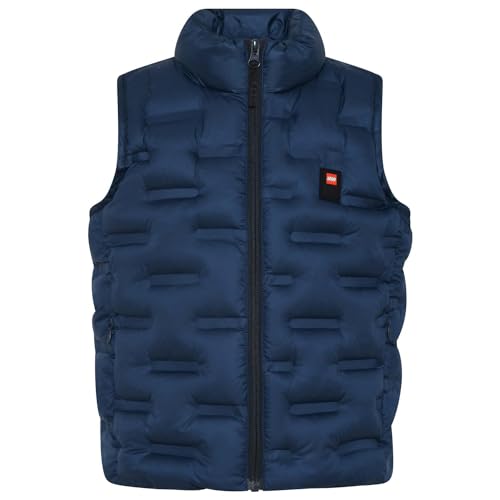 LEGO Jungen Steppweste Gefüttert Winddicht Daunenweste, Dunkle Navy, 122...