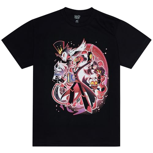 Helluva Boss Unisex Group Poster T-Shirt Black M