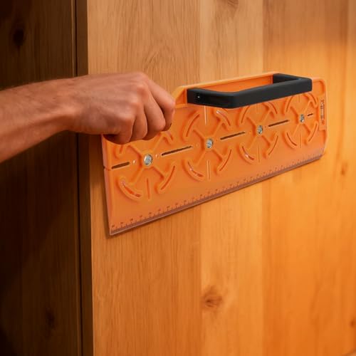Modèle de perçage précis pour mur évitant les trous de travers - 4