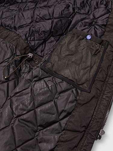 G-STAR RAW Batt short parka Chaqueta, Negro (Asfalt/Black 6137), (Talla del fabricante: Medium) Hombre