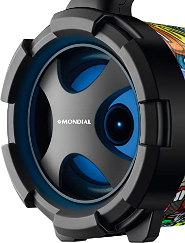 Caixa de Som Amplificada Mondial, Thunder Street II, Multicolor, Bivolt, 50W - MCO-11