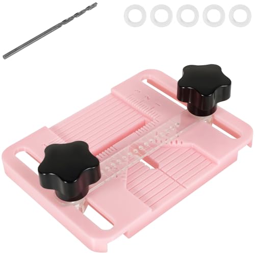Polymer Clay Earring Drill Guide, Polymer Clay Earring Hole Drill Guide Tool, Clay Earrings Drill Stand with Drill Bit for Jewelry Pieces Making, Earrings and Necklace Pendants (1 Pcs)