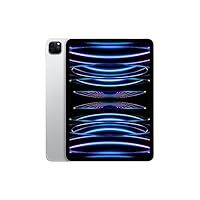 2022 Apple iPad Pro 11' (Wi-Fi + Cellular, 2TB) - Argento (4&ordf; generazione)
