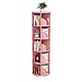 Librerie 360 Gradi Scaffale Girevole Portaoggetti da Tavolo Portaoggetti A Terra Tavolino Portaoggetti Multi-Strato Porta Libri Scaffali per Bambini (Color : Pink, Size : 40 * 159cm)
