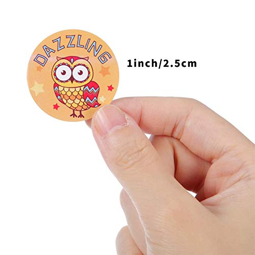 Dulau 1000 Pezzi Animale Adesivi Ricompensa