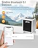 JOYO 30W Bass Combo Amplifier Portable Amp 4" Speaker with 3-Band EQ & Compressor | Bluetooth 5.1 + OTG Direct Recording | Headphone Practice for Bassist Solo Livestream Gigs (VIBE CUBE BA-30, White) #5