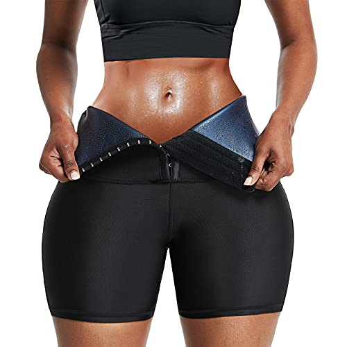 Sdkseom Sauna Sweat Short For Women High Waist Slimming Shorts Hot Thermo Slimming Workout Leggings Waist Trainer Body Shaper… #TOP9