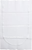 Vista 1 de 36 x 48 pulgadas, color blanco, puerta con cremallera para acceso a proyectos de envoltura retráctil