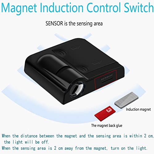 2Pcs Of Car Door Projector Logo Lights,Welcome Ghost Shadow Courtesy Door Lamp For Cars #TOP3