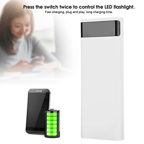 Kit Power Bank, caja portátil para 8 baterías, blanca miniatura 4