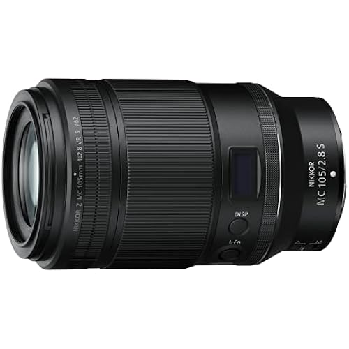 Nikon NIKKOR Z MC 105mm f/2.8 VR S | Professional Macro Prime Lens for Z Series mirrorless Cameras | Nikon USA Model