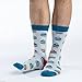 Good Luck Sock Men's Curling Stones Socks, Adult, Shoe Size 7-12