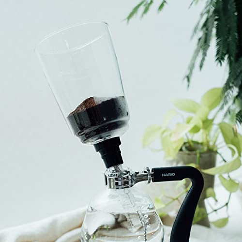 Hario NXAR-5 Coffee Siphon Next Coffee Drip for 5 People, Black - Thumbnail 3