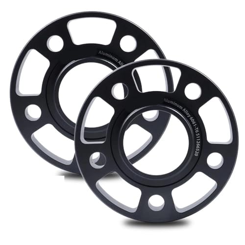 Hubcentric entretoises roue PCD 5x112 CB 66,5 mm en aluminium de voiture