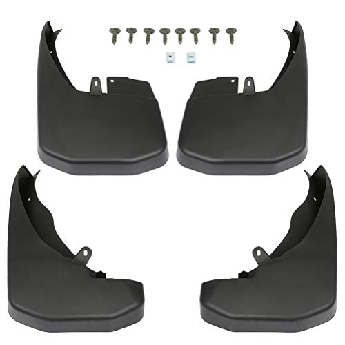 Image of ECCPP Front Rear Mud Flaps Splash Guards Fit for Nissan Frontier 2005-2022 Pickup 4-Door Mud Guards