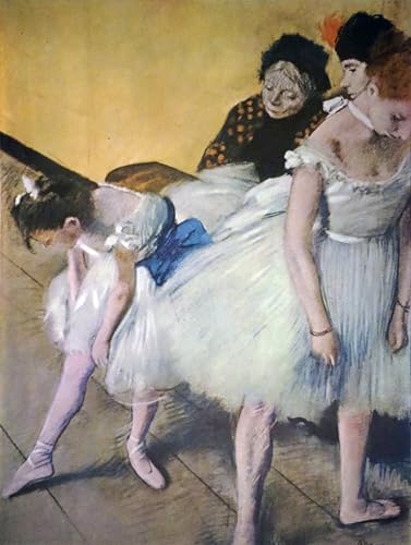 Pintura en lienzo de Edgar Degas una obra de alta definición para decoración de interiores