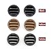 Car styling Compatible With Benz C Class W204 C180 C200 220 230 260 280 300 350 2007 2008 2009 2010 Car AC Air Vent Grille Cover(Moka Left)