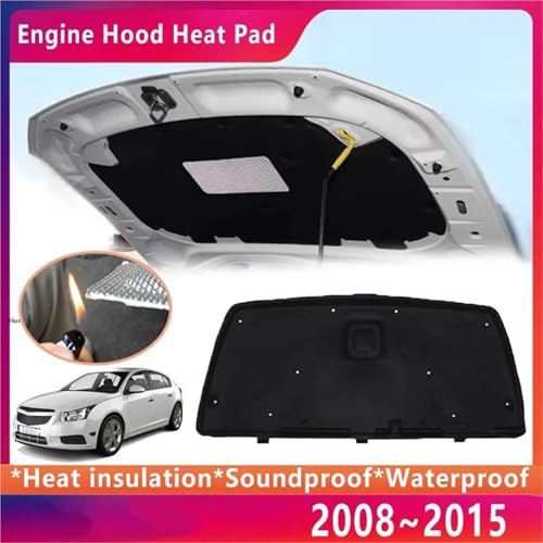 Isolant capot pour Chevy Cruze J300 2008-2015 tapis moteur thermique - 3