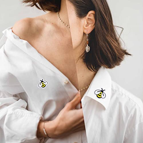 40 Pieces Bee Embroidered Patches Honey Bee Iron On Embroidery Cute Applique Sewing Patches For Bags Jackets Jeans Hats Clothes Diy Decoration Patches #TOP5