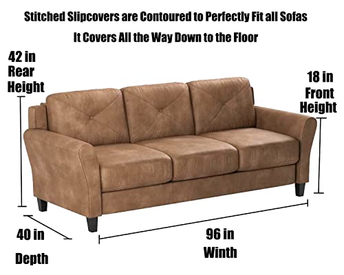 Imperius Clear Thick Heavy Duty Water Resistant Sofa/Couch Cover,Waterproof Plastic Shield Covers For Couch #TOP3