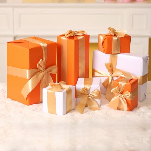 Mudfuio �N���X�}�X �v���[���g�{�b�N�X �N���X�}�X �f�R���[�V���� �{�b�N�X 7�_ �Z�b�g �����` �M�t�g �{�b�N�X ������� �؂₩ ���� �X�� �J�t�F �f�B�X�v���C �p�[�e�B�[ ���� �z���f�[ �V�[�Y�� �v���[���g �A�C�e�� �I�[�i�����g ����