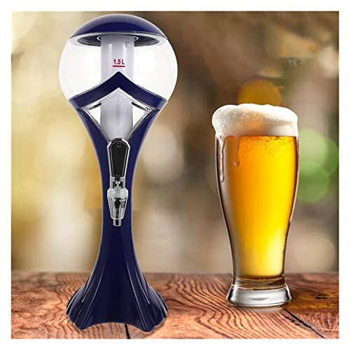 Beer Tower Dispenser 1.5L Bar Torre de Cerveja Festa Vinho Cerveja Água Suco Dispensador de Bebidas