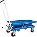 Global Industrial Mobile Scissor Lift Table, 39 x 20 Platform, 660 Lb. Capacity, Double Scissor