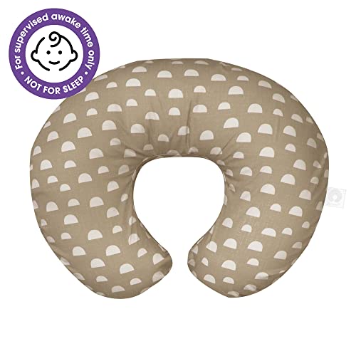 Boppy Original Nursing Support, Fka Boppy Nursing Pillow, Tan Pebbles, Ergonomic Breastfeeding, Bottle Feeding, And Bonding, Firm Hypoallergenic Fiber Fill, Removable Cover, Machine Washable #TOP3