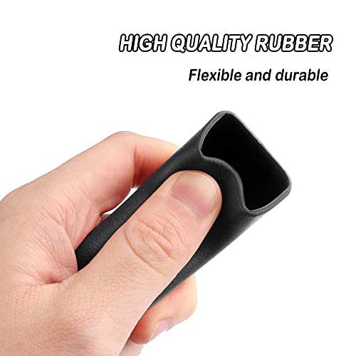 Easy-Going Front Bumper Tow Hook Cover Perfectly Compatible With Jeep 07-23 Wrangler Jk Jl Jt For Buffering,Awesome Car Decoration Tow Hook Protector (Black-2Pcs) #TOP2