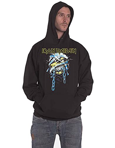 Sweat Iron Maiden Powerslave en coton premium et finitions soignées
