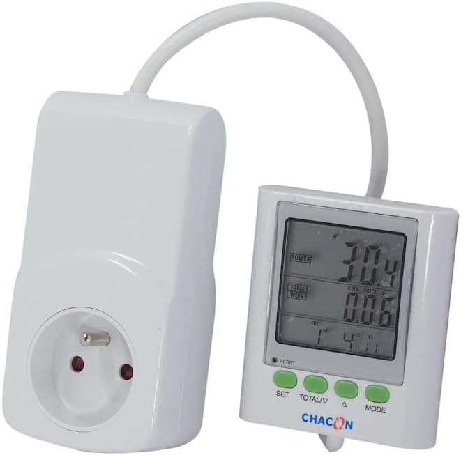 CHACON Compteur de consommation avec écran déporté EcoWatt 650