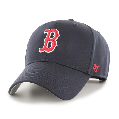 '47 Boston Red Sox MLB Raised Basic Most Value P. Blau Verstellbare Snapback Cap One-Size