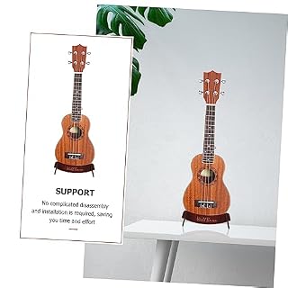 SUPVOX Support De Guitare en Bois Guitare Se Tient Au Sol Support D’ukulélé Support De Support De Guitare Archet De Guitare Support De Ukulélé Stand De Guitares Cadre De Support Portable - Les Beatles, Paul McCartney, John Lennon, RIngo Starr, George Harrison SUPVOX Support De Guitare en Bois Guitare Se Tient Au Sol Support D'ukulélé Support De Support De Guitare Archet De Guitare Support De Ukulélé Stand De Guitares Cadre De Support Portable – Image 3