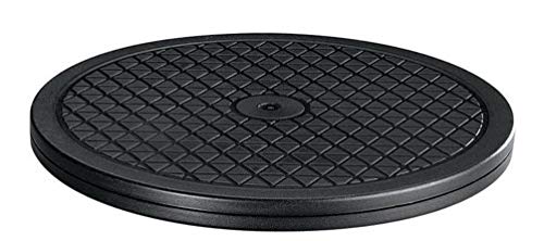 Aeroway 12 -Inch Heavy Duty Rotating Swivel Steel Ball Bearings Stand for Monitor, TV, Turntable, Lazy Susan