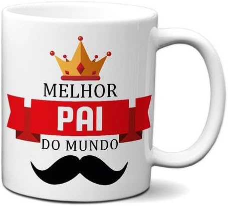 Caneca Melhor Pai Do Mundo Dia Dos Pais Presente Criativo