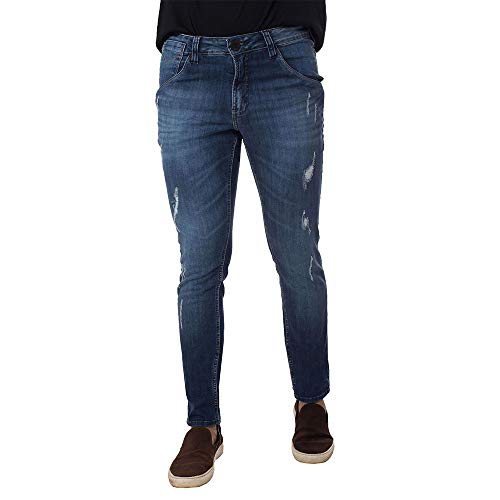 Calça Jeans Eventual Skinny 1015022782 Azul 40