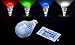 GPCT LED 9W Color Changing Bulb with 64 Levels of Brightness/Color Combinations and 5 Lighting Modes - 1 Pack