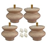 Migliora i tuoi mobili con le nostre gambe in legno non verniciato, con una finitura liscia lucida e venature del legno naturale. Questi piedini per chignon sono pronti per essere personalizzati, permettendoti di dipingerli o macchiarli per abbinarli perfettamente al tuo arredamento. Ideali per progetti fai da te, offrono una soluzione elegante e robusta per elevare l'estetica dei tuoi mobili. Trasforma il tuo spazio senza sforzo!