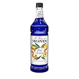 Monin Blue Curacao Flavor Syrup 1 Liter