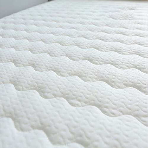 Slynsw Latex Mattress Foldable Slow Rebound Memory Foam Mattresses Thicken Tatami King Queen Size (Color : White, Size : 180X200Cm(71X79In)) #TOP4