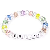 AICaes for Chris Brown Merch Friendship Bracelets Inspired by Chris Concert Merch Stackable Stretch K-pop Beaded Bracelets Breezy Merchandise Jewelry Gifts for Fans Women Men