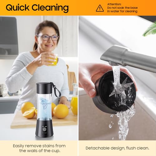 Yfixqnsu Portable Blender Personal Size Blender thumb #4