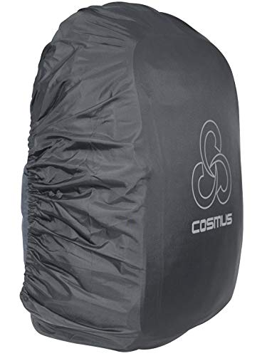 Image of Cosmus Rain & Dust Cover with Pouch for Laptop Bags and Backpacks (Grey)